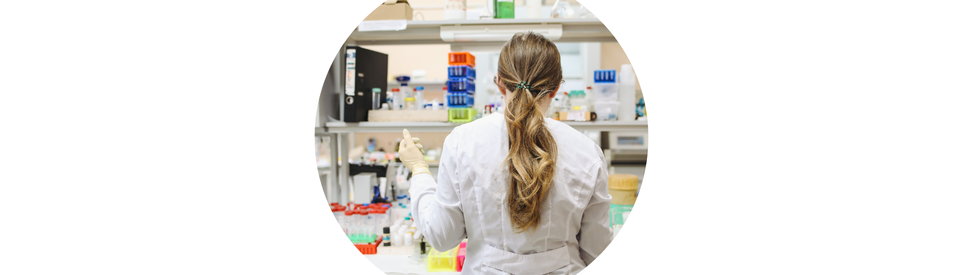 Photograph of a pharmacy worker